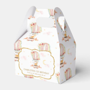 Ballotins Merci d'anniversaire des animaux mignons du ballon