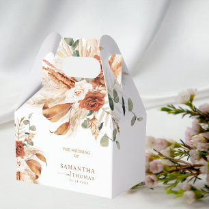 Ballotins Merci de calligraphie rustique en terre cuite