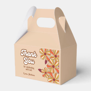 Ballotins Merci de fleurs hippie Super rétro les années 70