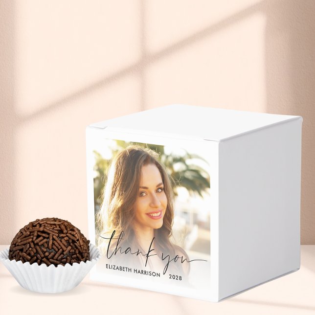 Ballotins Merci de la partie de graduation photo de script c (Créateur téléchargé)