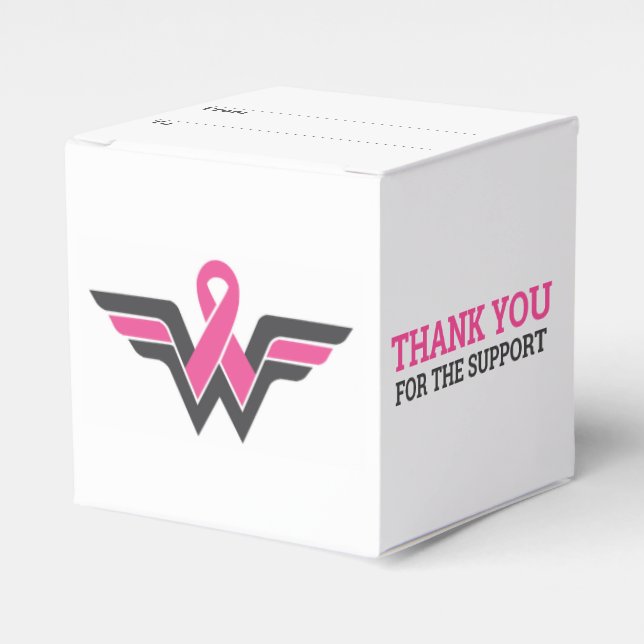 Ballotins Merci Du Cancer Du Sein Pour La Boîte Cadeau De So (Verso)
