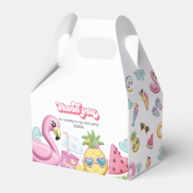 Ballotins Merci du Pool Party (Verso)