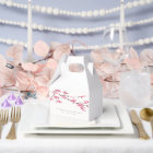 Merci Mariage en fleurs de cerisier