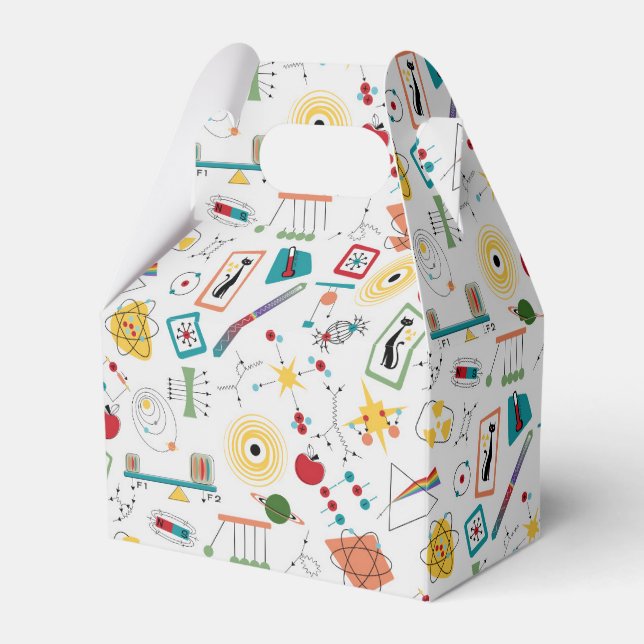 Ballotins Mi-siècle moderne de l'âge atomique STEM Physique  (Verso)