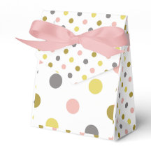 Mignon Jaune Moutarde Gris Blanc Points à pois
