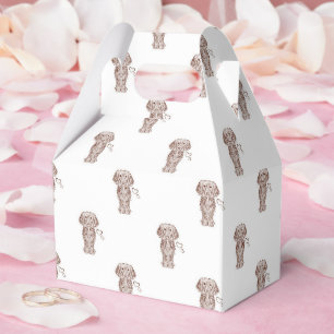 Ballotins Mignonne long Haired Dachshund Chien de saucisse