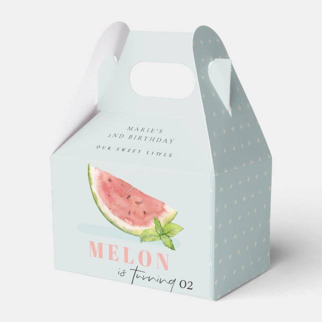 Ballotins Mignonne Notre Petit Melon Bleu N'Importe Quel Âge (Verso)
