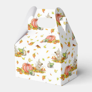 Ballotins Mignonne souris, citrouille et motif de couleur au