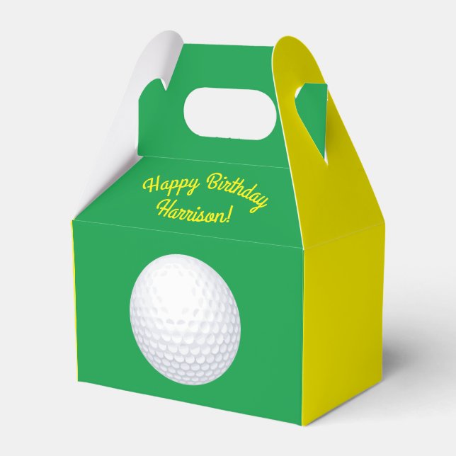 Ballotins Mini Golf Balls Anniversaire Fête Enfants Sports (Verso)