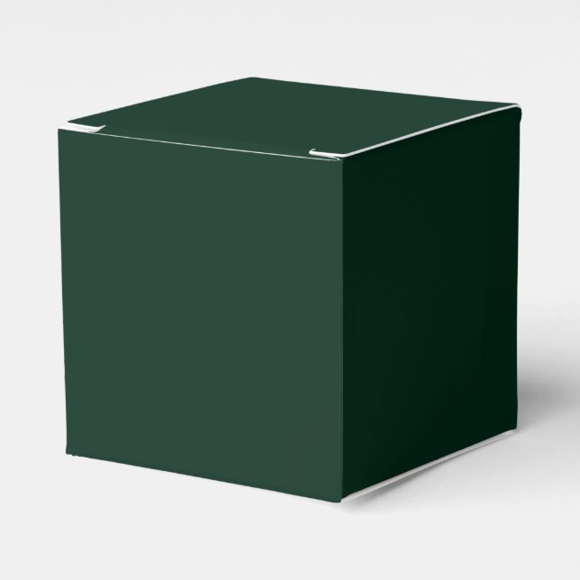 Ballotins Mini pin foncé vert uni élégant (Verso)