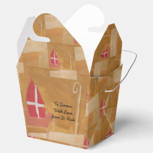 Ballotins Mitre d'aquarelle de Sinterklaas de Néerlandais d