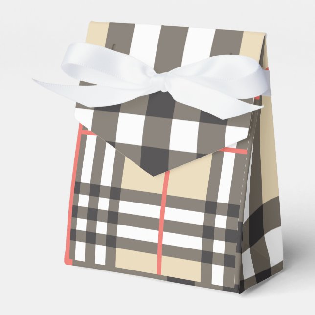 Ballotins Mode géométrique écossaise motif (Verso)