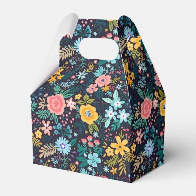 Ballotins Modèle Floral Coloré (Verso)