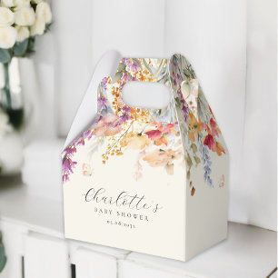 Ballotins Moderne, fleur sauvage, Baby shower