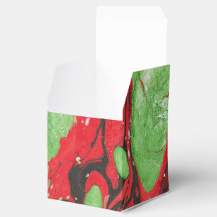 Ballotins Moderne tendance Elégant Rouge Vert Abstrait Modèl