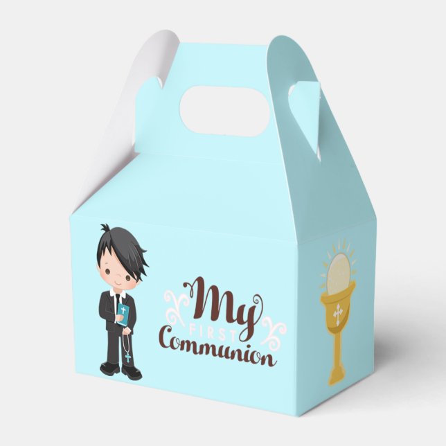 Ballotins Mon premier garçon boîte de communion (Verso)