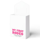 Mon premier Rodeo Rose Cowgirl Anniversaire