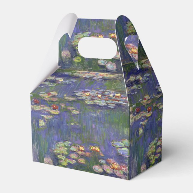 Ballotins Monet Water Lilies Chef-d'oeuvre Peinture (Verso)