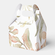 Monogram pastel bébé rose ciel bébé design de fleu