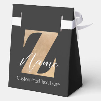 Ballotins Monogram with Initial Z & Custom Name Personalized