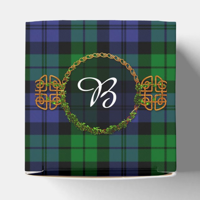 Ballotins Monogramme Black Watch Tartan militaire (Haut)