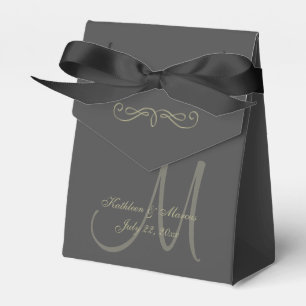 Ballotins Monogramme noir et or