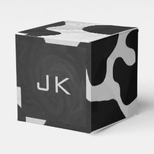 Ballotins Monogramme vache noir et blanc