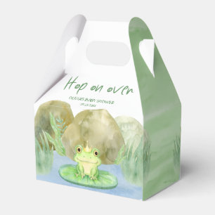 Ballotins Monter sur l'aquarelle Princess Frog Baby shower