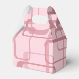 Ballotins Motif Abstrait des années 70 de Pink Retro 60