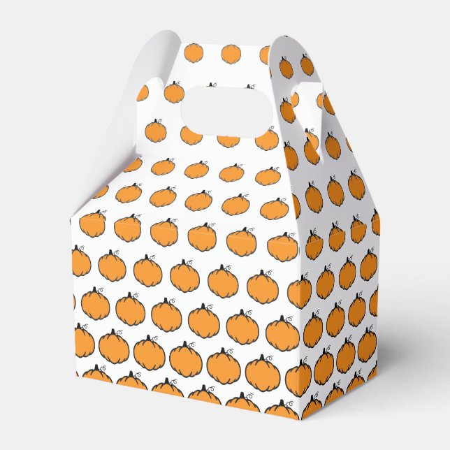 Ballotins Motif citrouille personnalisé (Verso)