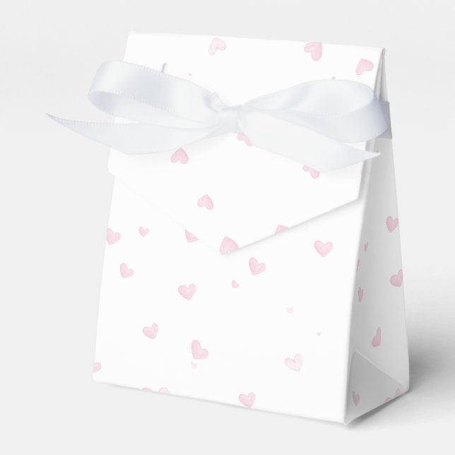 Ballotins Motif Coeur rose Fille Romantique Monogramme (Verso)