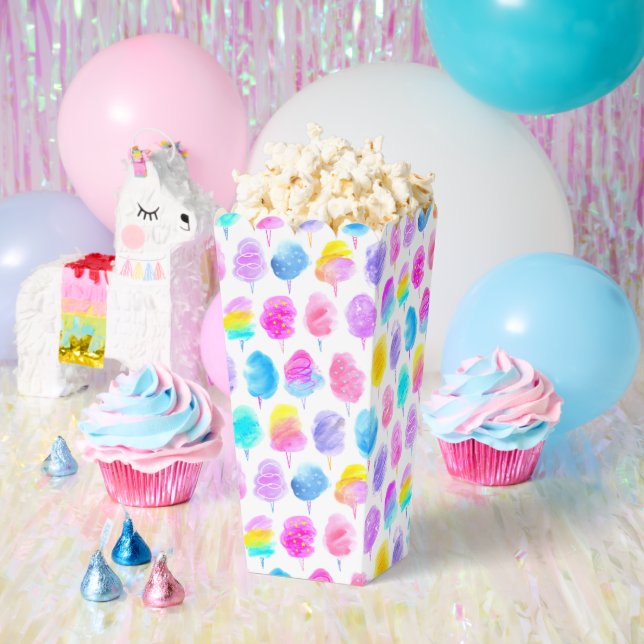 Ballotins Motif d'aquarelle couleur Coton Candy (Fête)