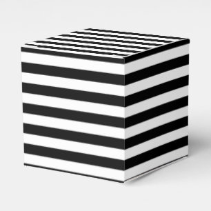 Ballotins Motif de bande noir et blanc