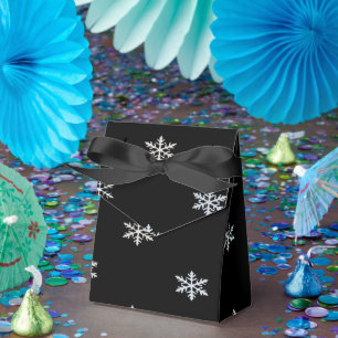 Ballotins Motif de flocon de neige élégant Design d'hiver gl