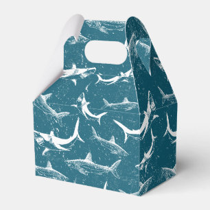 Ballotins Motif de requins bleus en détresse