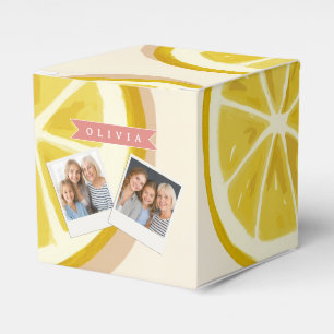 Ballotins Motif de tranche de citron frais personnalisé Lumi