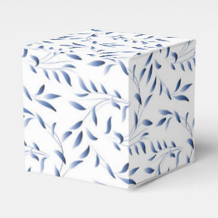 Ballotins Motif élégant bleu et blanc de saule