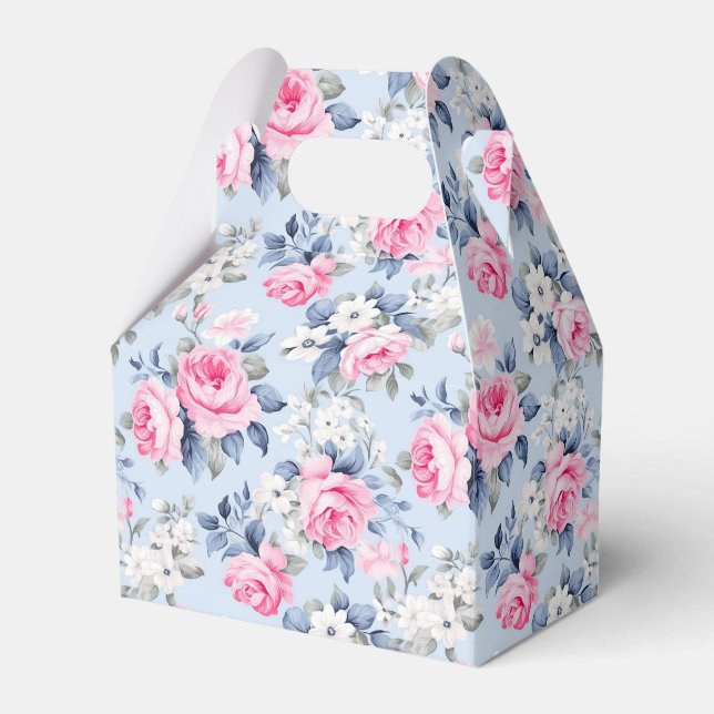 Ballotins Motif esthétique Shabby Chic Rose Roses (Verso)