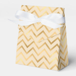Ballotins Motif Faux Gold Chevron