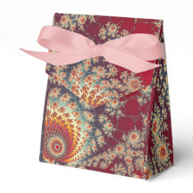 Motif floral en spirale