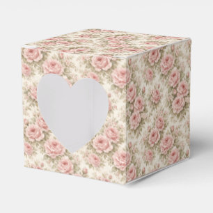 Ballotins Motif floral sans couture de rose vintage élégante