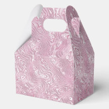 Motif Moire en Soie Marbrée en Rose Poussiéreux