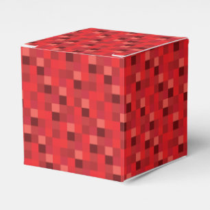 Ballotins Motif Pixels rouges