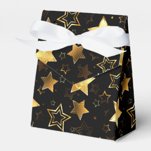 Ballotins Motif sans couture avec étoiles d'or
