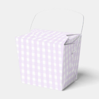 Ballotins Motif sans couture en gingham lilas, carreaux pein