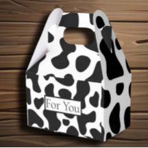 Motif Vache de Célébrations