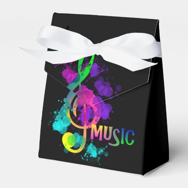 Ballotins Musique Thème Fête Personnalisée (Verso)