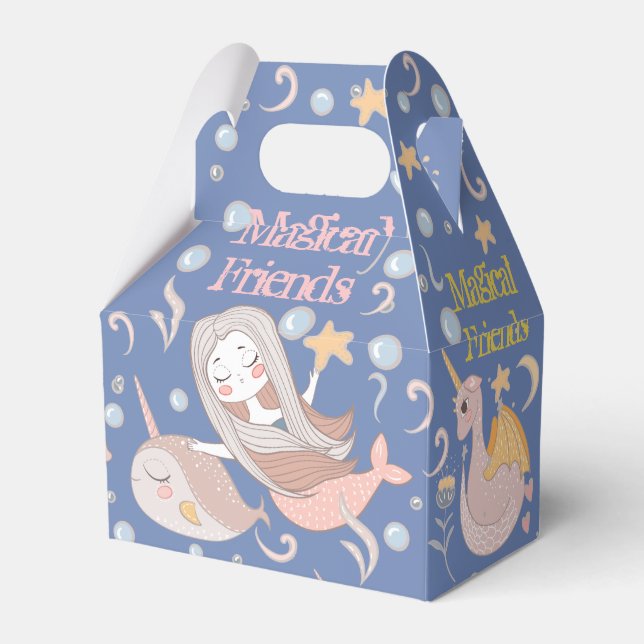 Ballotins Narwhal Mermaid Unicorn Dragon Imaginaire Party (Verso)