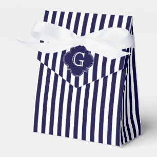 Ballotins Navy Blue White Stripes
