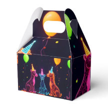 Neon Safari Party Favoriser Box